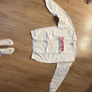 Xanax White Sweatshirt